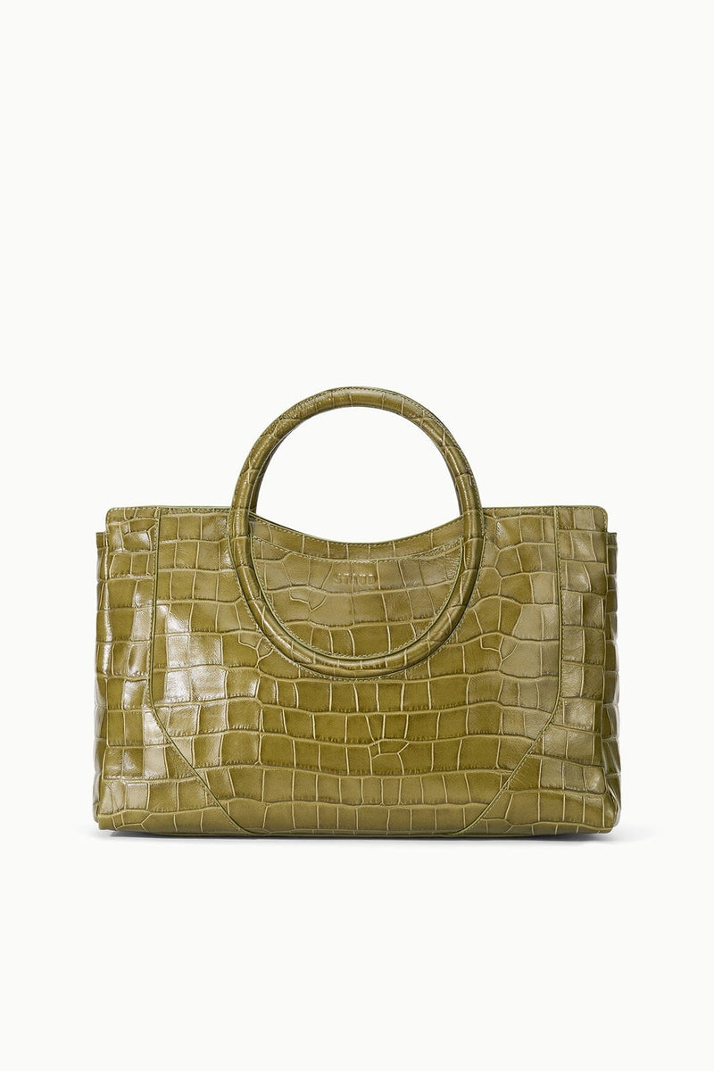 STAUD Maude Satchel – Martini Croc