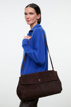 STAUD Cy Oversized Bag – Espresso – detail 3