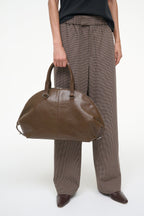STAUD Hester Satchel – Truffle – detail 3