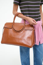 STAUD Maude Carryall – Tabac – detail 3