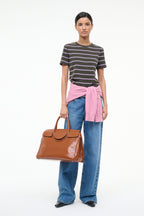 STAUD Maude Carryall – Tabac – detail 2