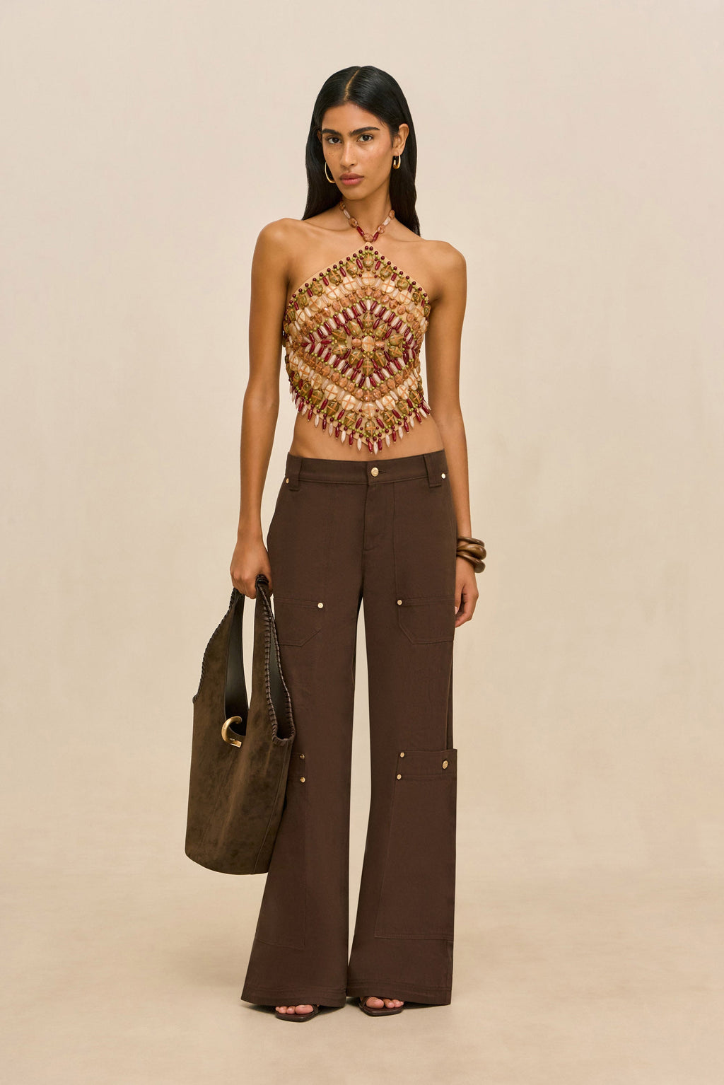 Cult Gaia Nova Tote Bag – Luwak – detail 2