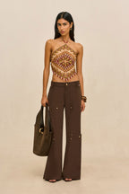 Cult Gaia Nova Tote Bag – Luwak – detail 2