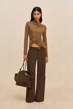 Cult Gaia Solay XL Tote Bag – Luwak – detail 2
