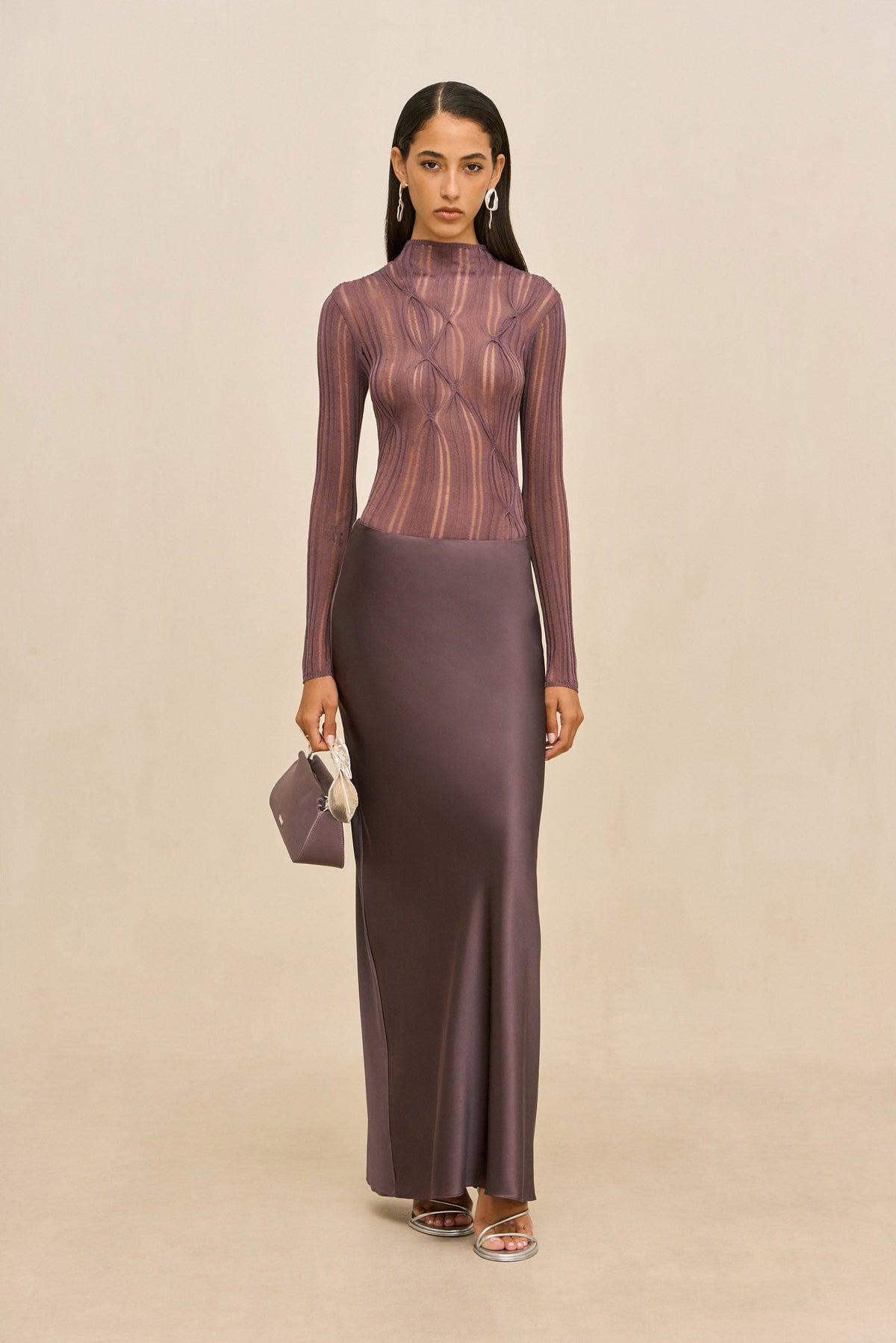 Cult Gaia Calla Bag – Warm Haze – detail 3