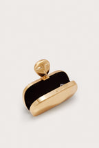 Cult Gaia Eve Clutch – Brushed Brass – detail 4
