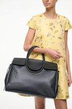 STAUD Large Maude Carryall – Black – detail 4