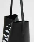 Mansur Gavriel Alexander Calder Everyday Cabas – Black – detail 4