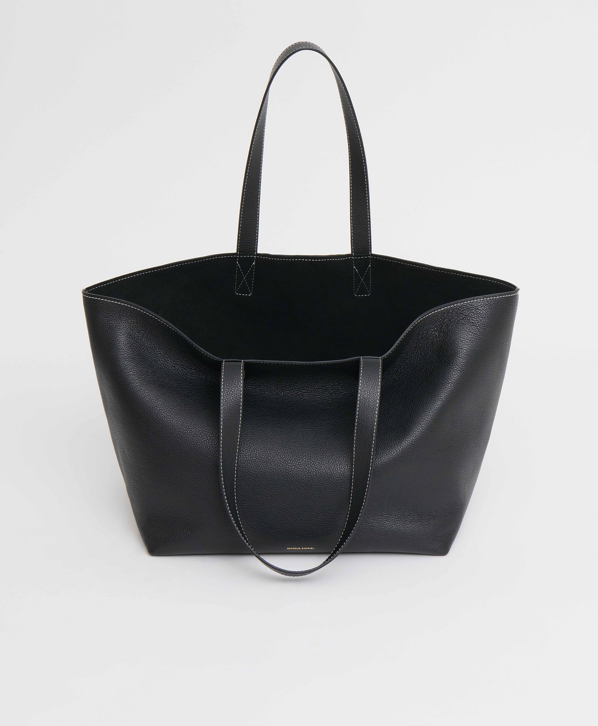 Mansur Gavriel Carryall Tote – Black – detail 4