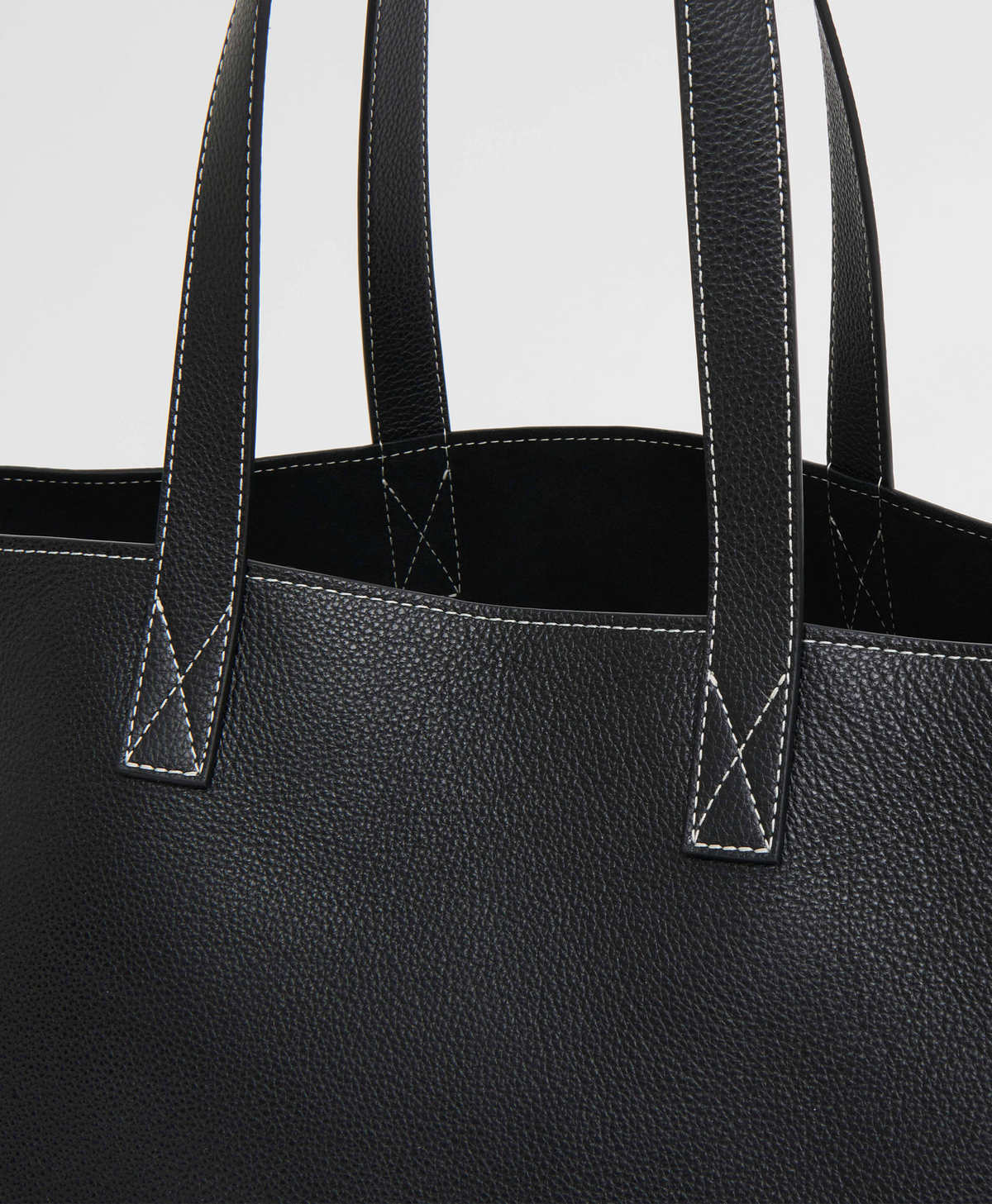 Mansur Gavriel Carryall Tote – Black – detail 5