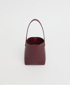Mansur Gavriel Mini Everyday Cabas – Oxblood Croc – detail 4