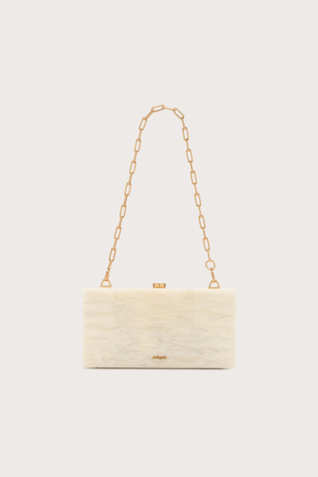Cult Gaia The Backgammon Clutch – Ivory – detail 4