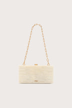 Cult Gaia The Backgammon Clutch – Ivory – detail 4