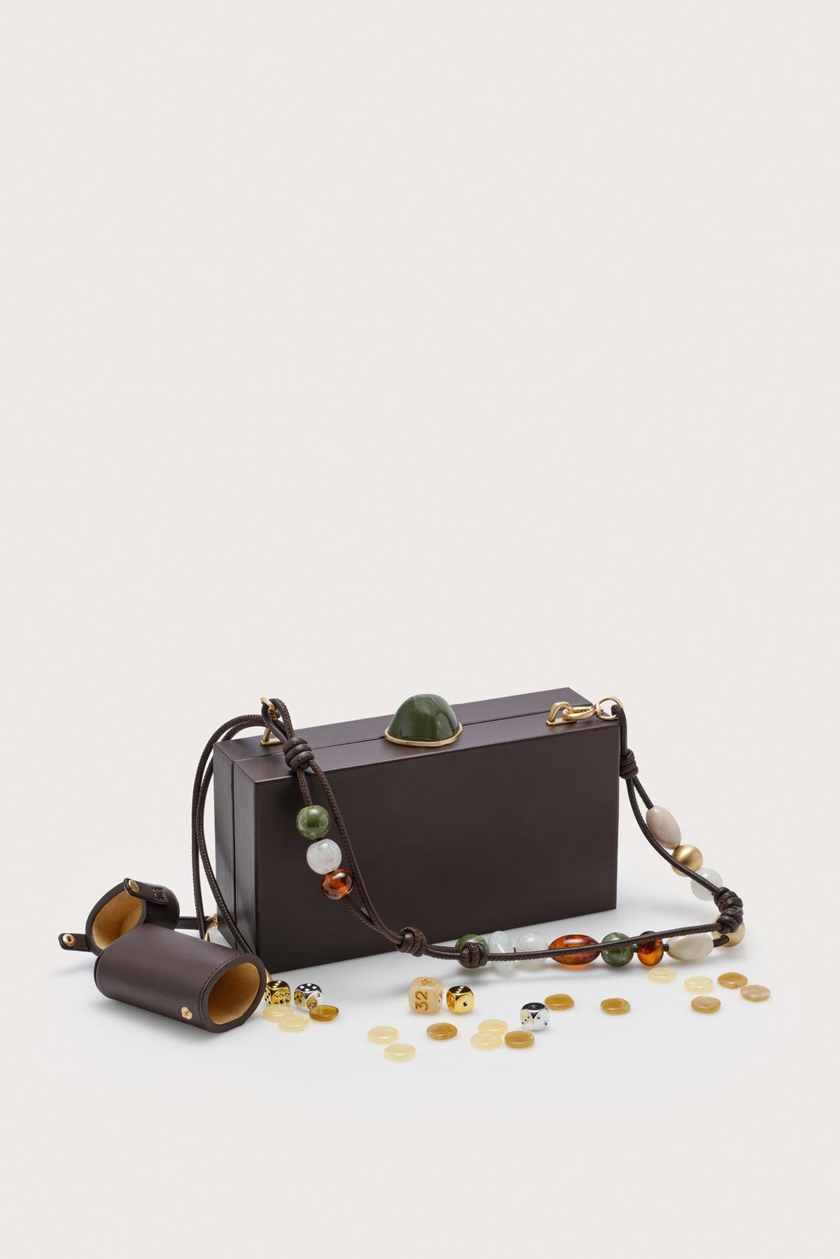 Cult Gaia The Backgammon Clutch – Luwak – detail 3