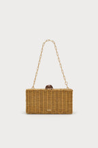 Cult Gaia The Backgammon Clutch – Natural Ina – detail 3