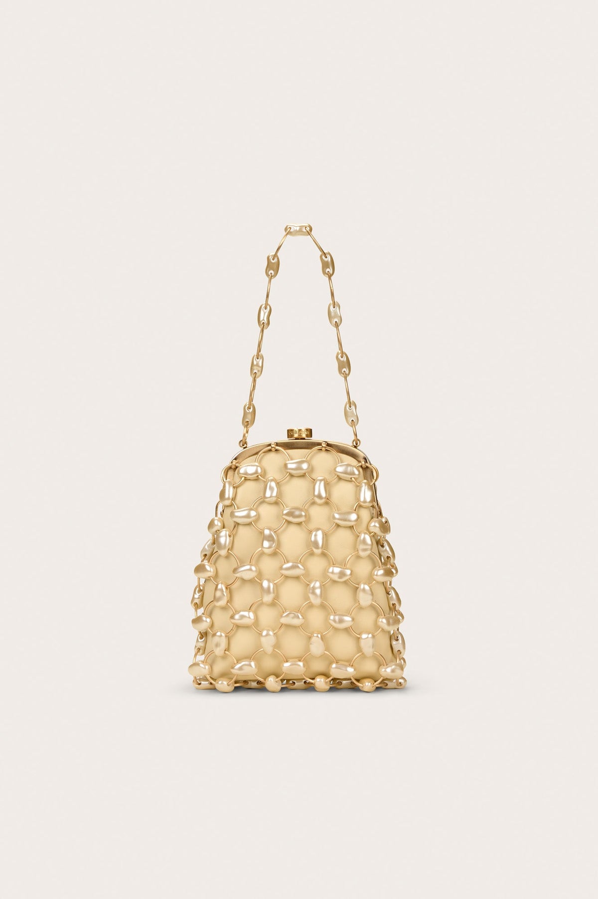 Cult Gaia Brielle Wristlet – Tierra Pearl