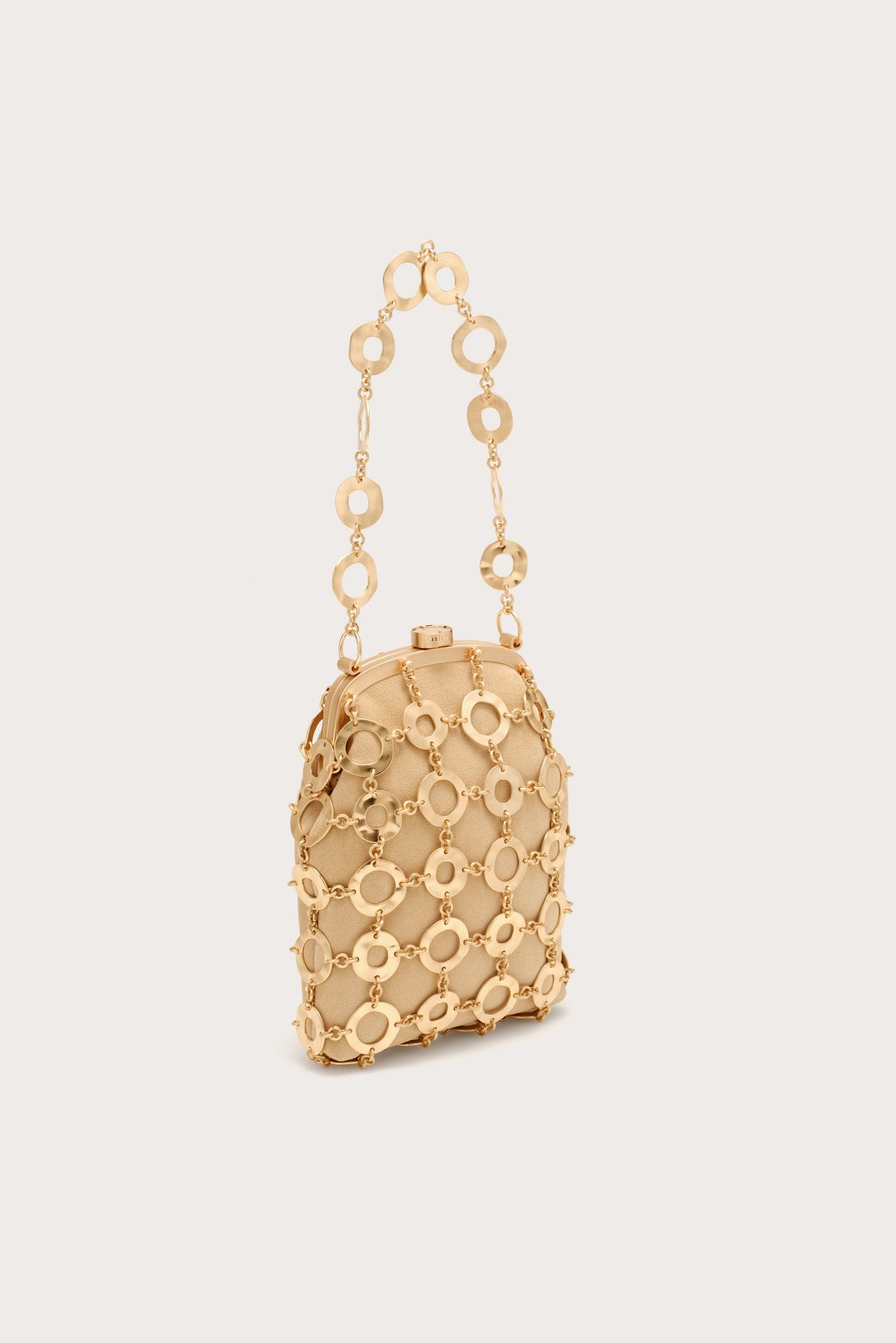 Cult Gaia Brielle Wristlet – Sand – detail 4
