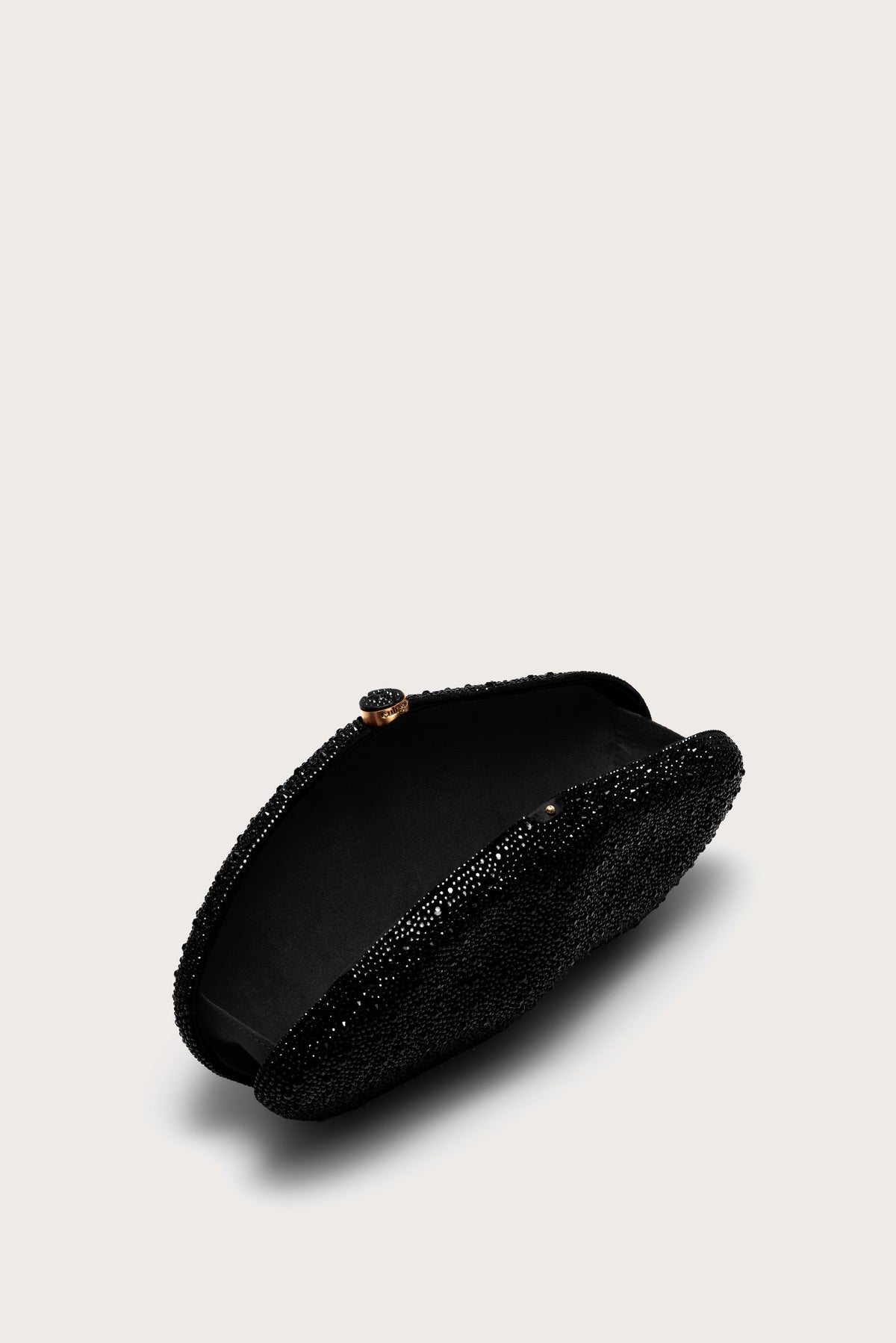 Cult Gaia The Caldera Clutch – Black Rhinestone – detail 4