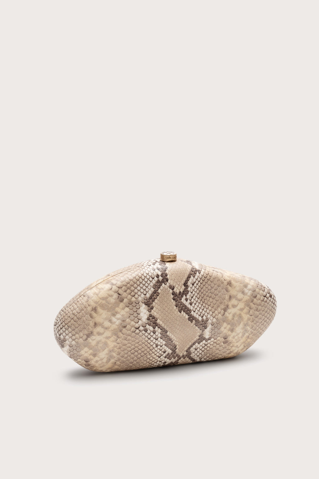 Cult Gaia The Caldera Clutch – Faded Python – detail 4