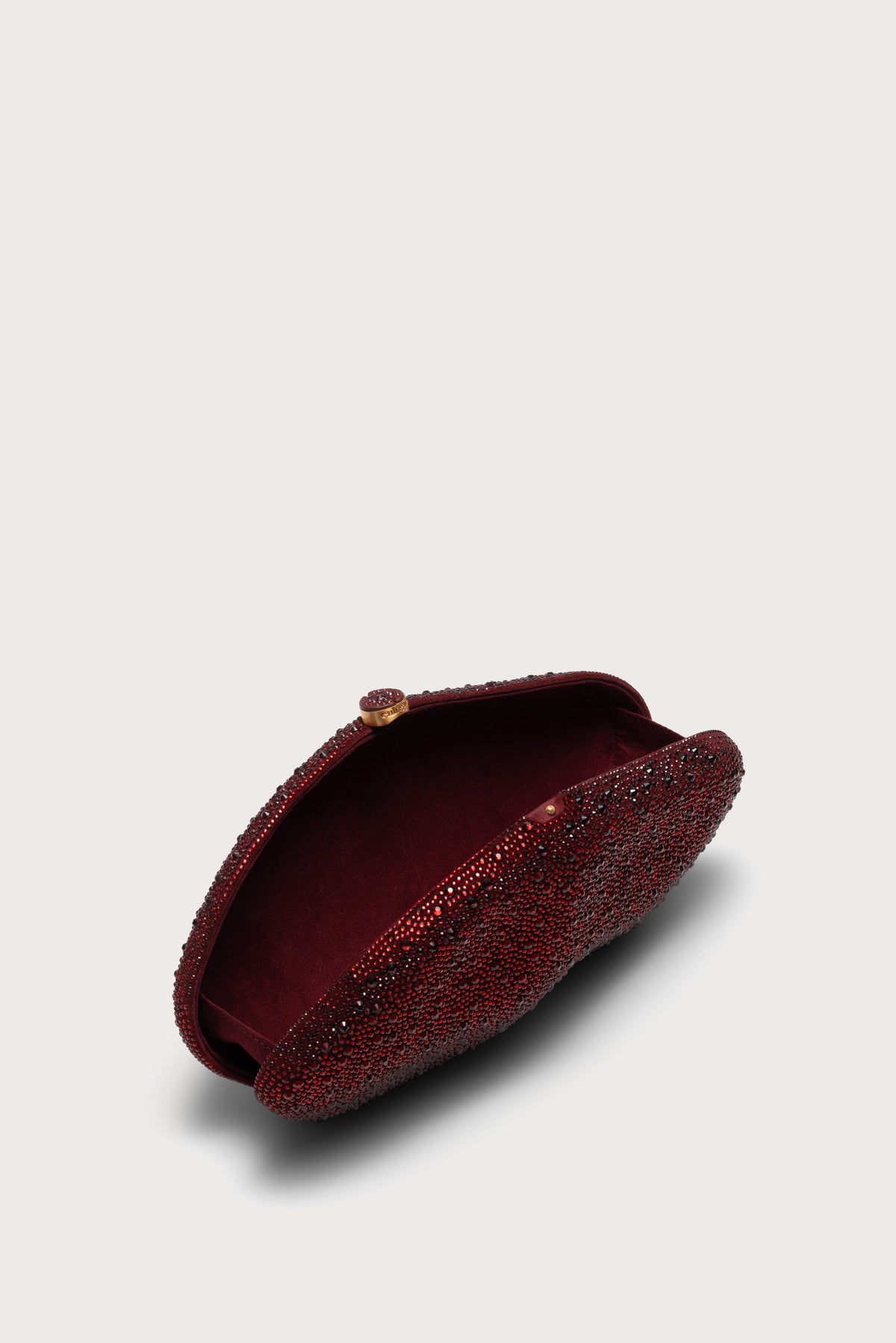 Cult Gaia The Caldera Clutch – Winter Plum – detail 3
