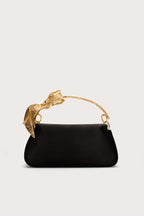 Cult Gaia Calla Bag – Black Satin