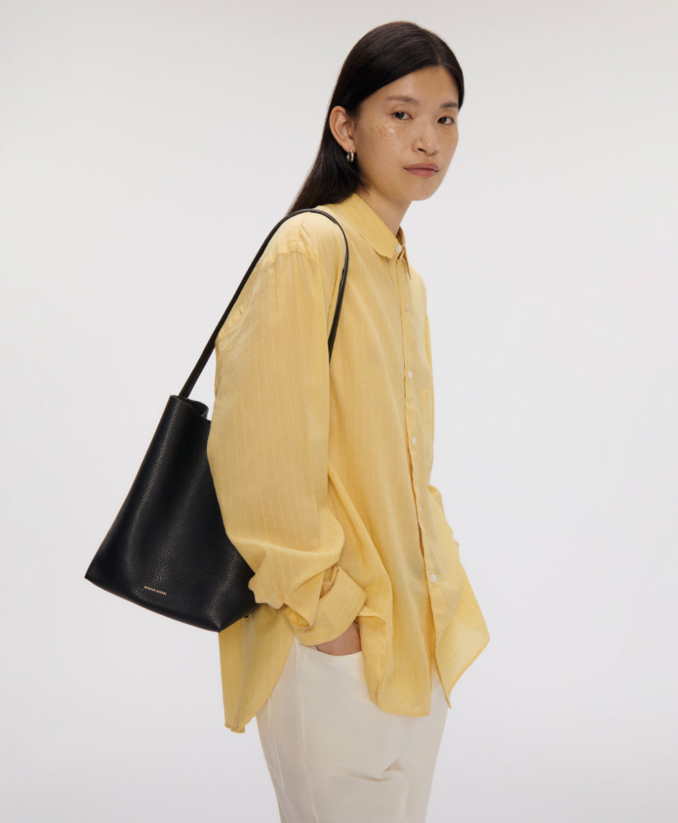 Mansur Gavriel Small Everyday Cabas – Algae Nubuck – detail 5