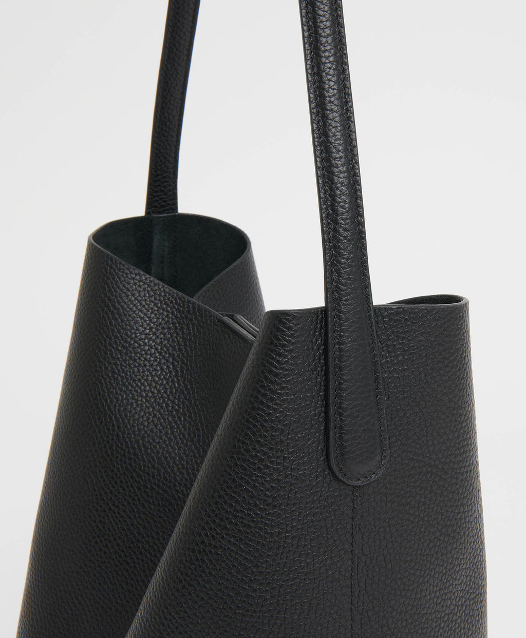 Mansur Gavriel Everyday Cabas – Black – detail 4