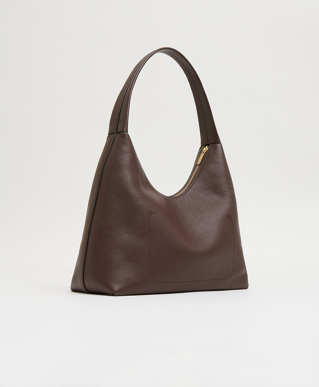 Mansur Gavriel Candy Hobo – Chocolate – detail 3