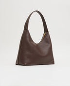 Mansur Gavriel Candy Hobo – Chocolate – detail 3
