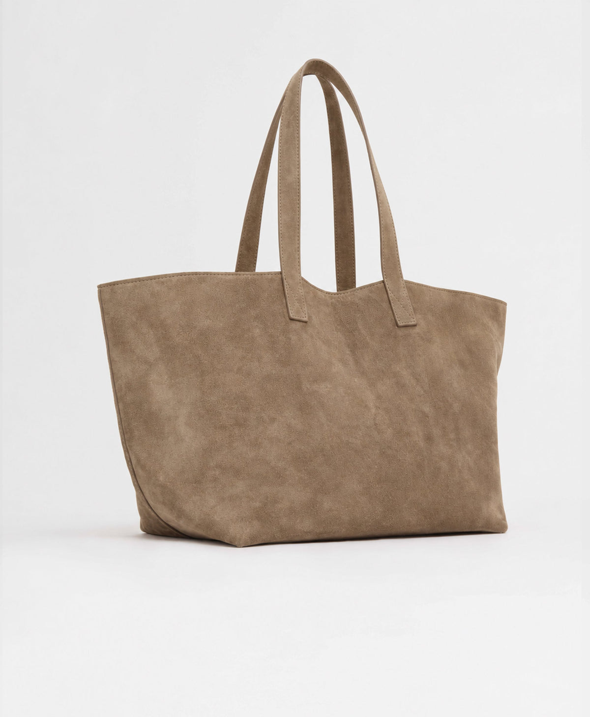 Mansur Gavriel Carryall Tote – Anise Suede – detail 2