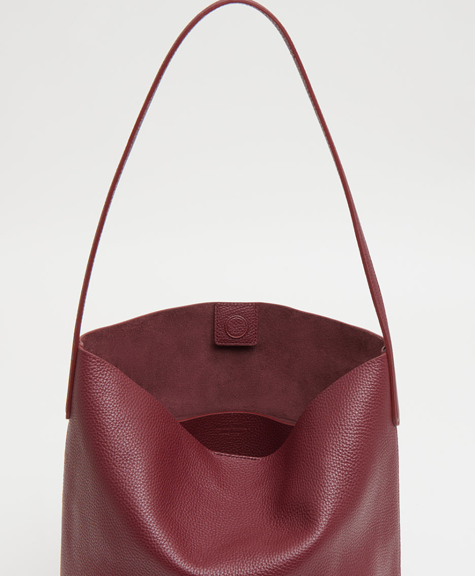 Mansur Gavriel Everyday Cabas – Claret – detail 3