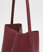 Mansur Gavriel Everyday Cabas – Claret – detail 4