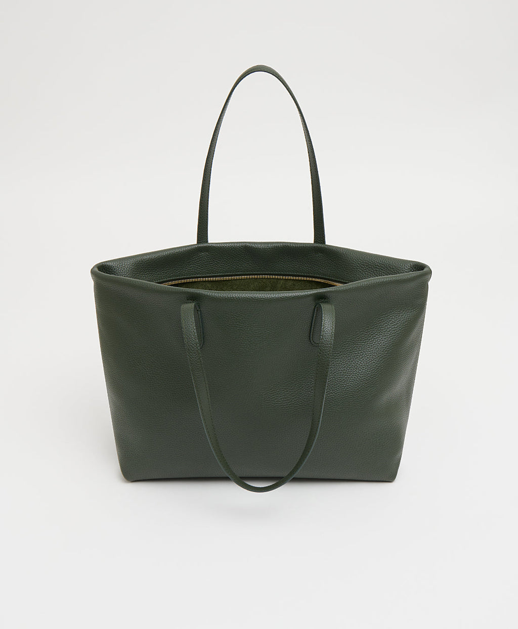 Mansur Gavriel Everyday Zip Tote – Seaweed – detail 3