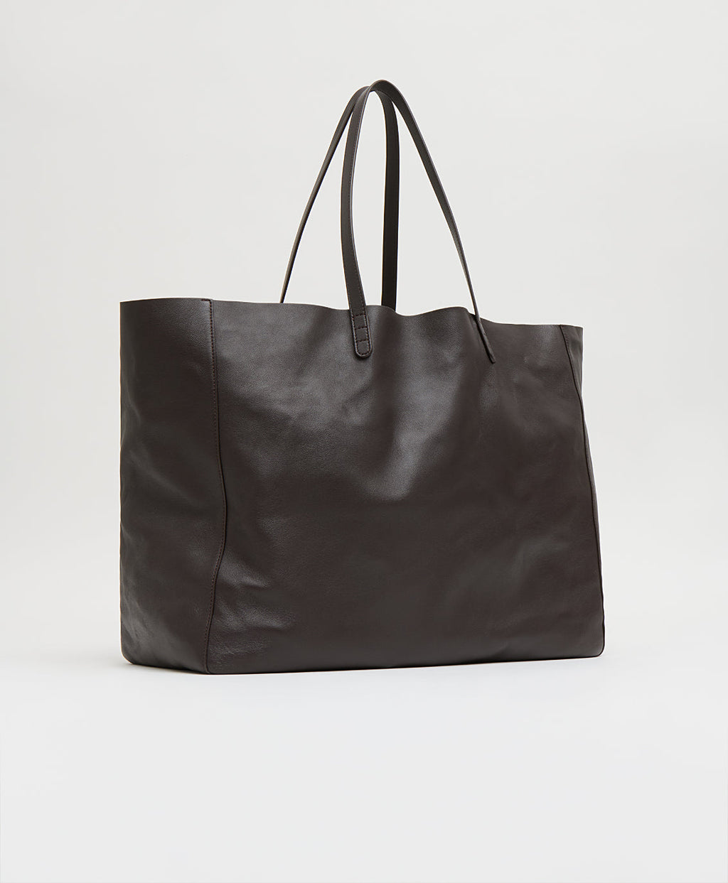 Mansur Gavriel Juno Tote – Ebony – detail 2