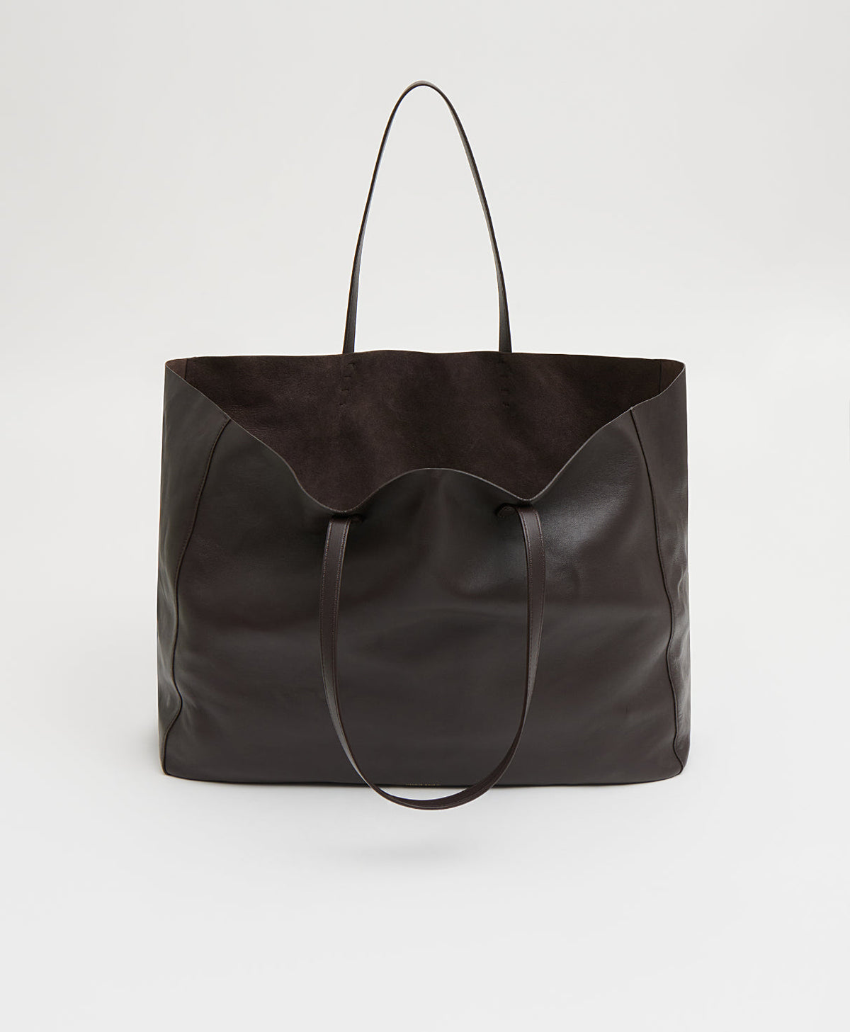 Mansur Gavriel Juno Tote – Ebony – detail 3