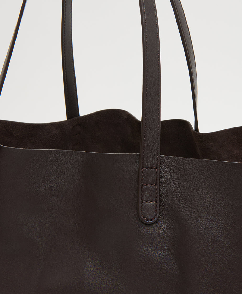 Mansur Gavriel Juno Tote – Ebony – detail 4