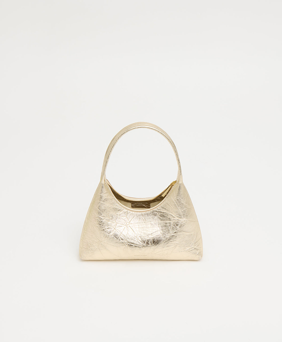 Mansur Gavriel Mini Candy Bag – Crinkled Gold – detail 3