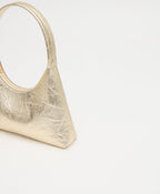 Mansur Gavriel Mini Candy Bag – Crinkled Gold – detail 4