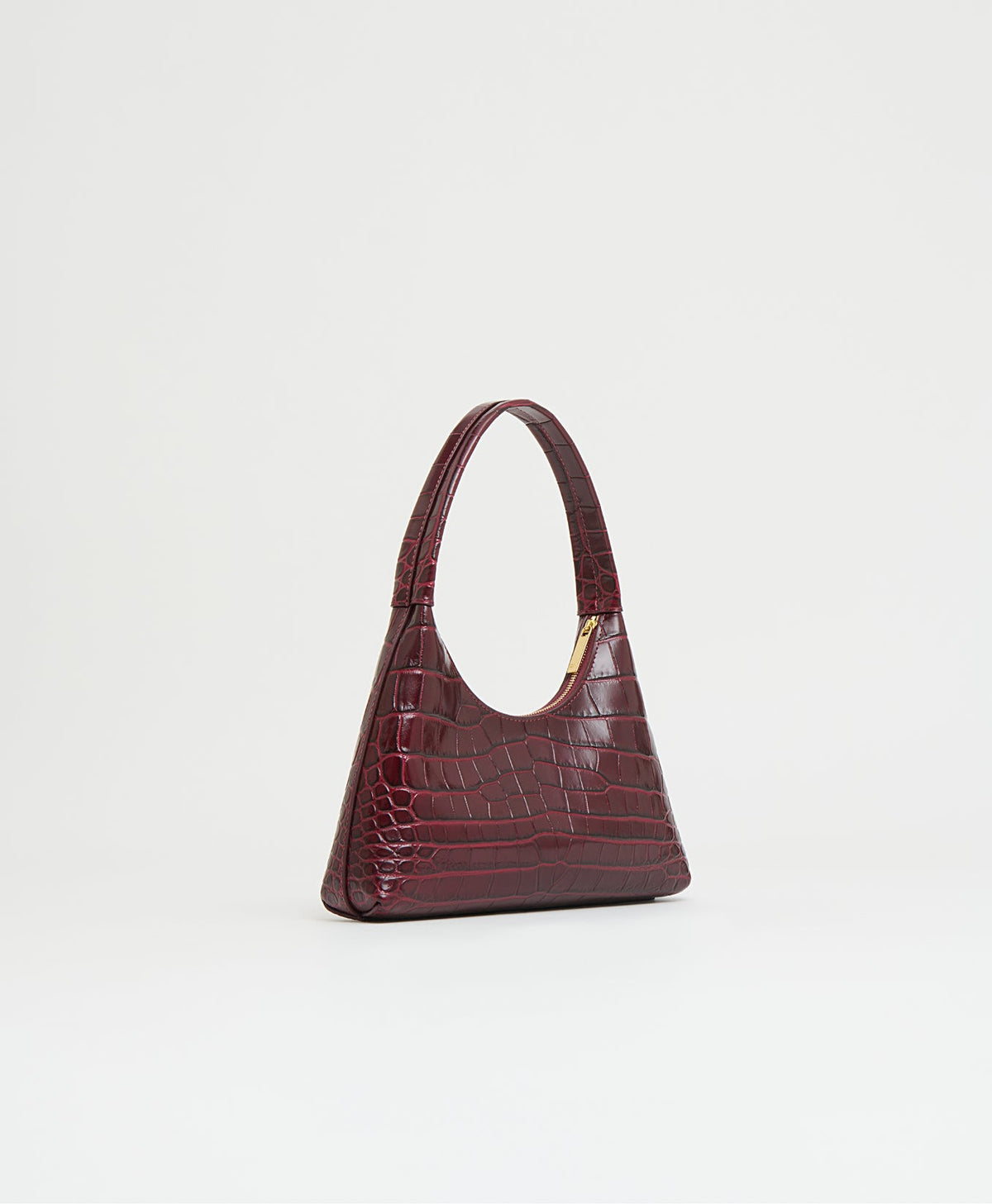 Mansur Gavriel Mini Candy Bag – Oxblood Croc – detail 2