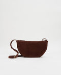 Mansur Gavriel Moon Sling – Chocolate Suede