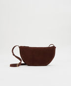Mansur Gavriel Moon Sling – Chocolate Suede