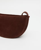 Mansur Gavriel Moon Sling – Chocolate Suede – detail 5