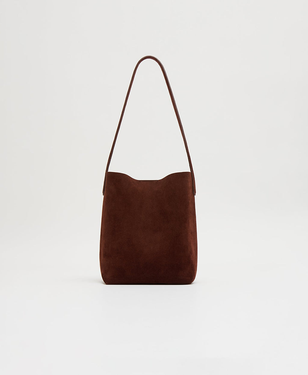 Mansur Gavriel Small Everyday Cabas – Chocolate Suede