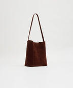 Mansur Gavriel Small Everyday Cabas – Chocolate Suede – detail 3