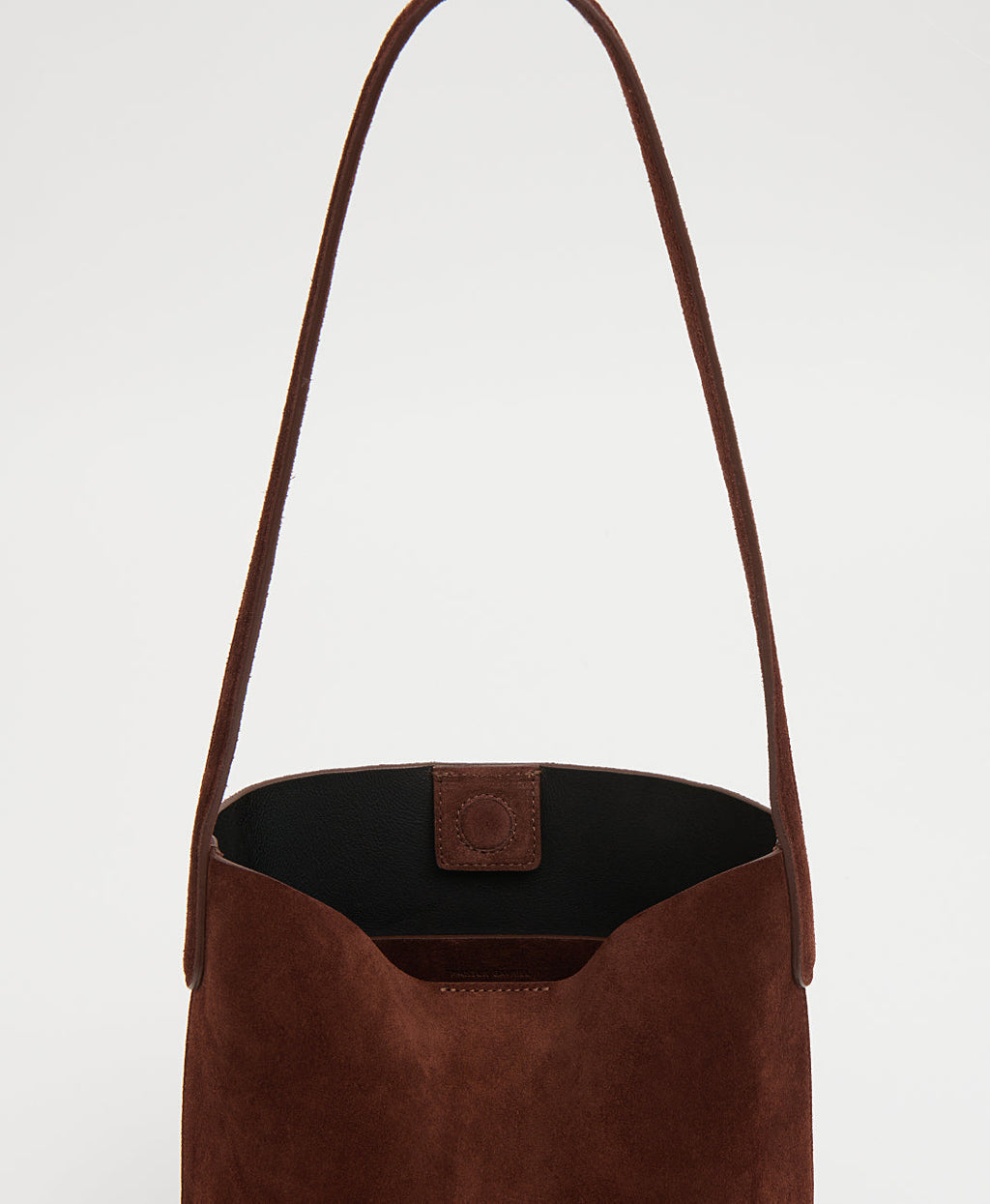 Mansur Gavriel Small Everyday Cabas – Chocolate Suede – detail 4