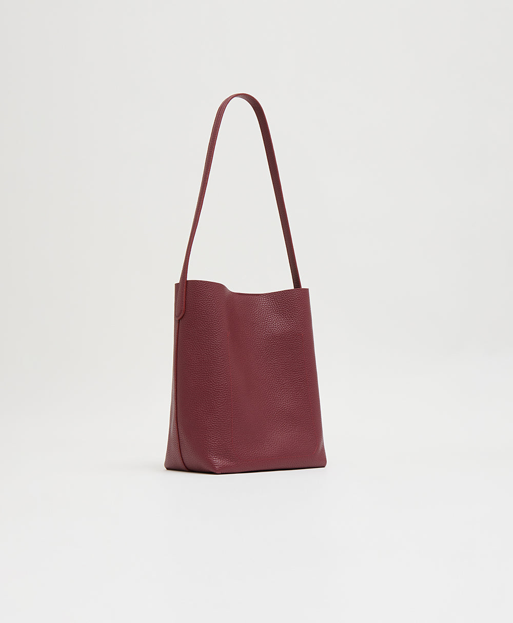 Mansur Gavriel Small Everyday Cabas – Claret – detail 3