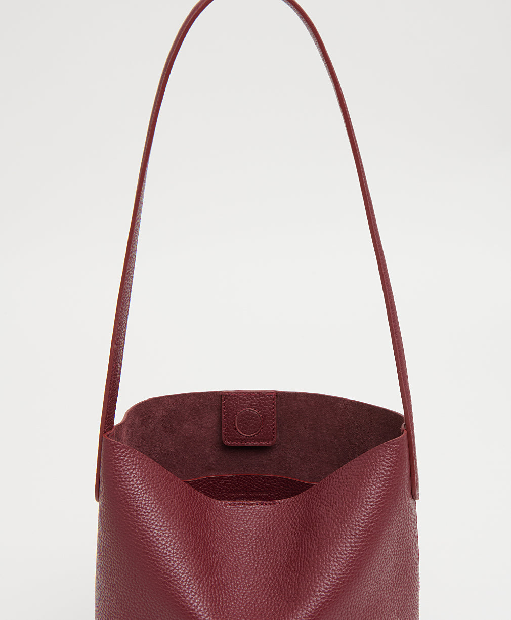 Mansur Gavriel Small Everyday Cabas – Claret – detail 4