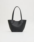 Mansur Gavriel Small Everyday Soft Tote – Black/Flamma