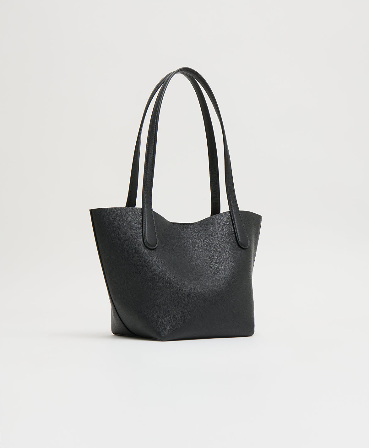 Mansur Gavriel Small Everyday Soft Tote – Black/Flamma – detail 3