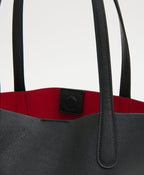 Mansur Gavriel Small Everyday Soft Tote – Black/Flamma – detail 5